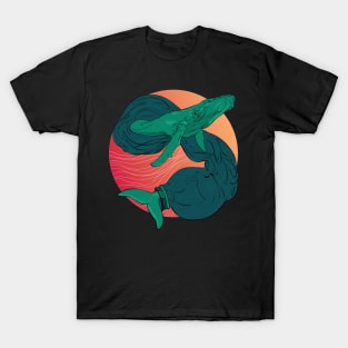 whale bottle T-Shirt